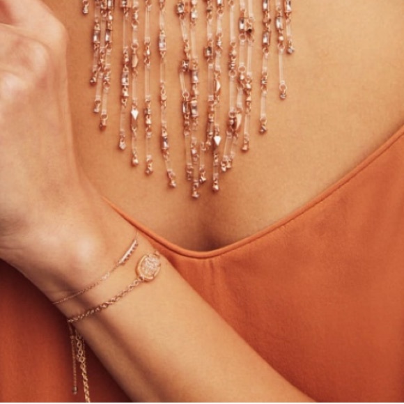 Kendra Scott | Gold Elaina Chain Bracelet - Berry - Picture 3 of 10